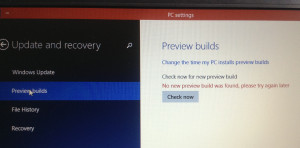 Windows10 preview